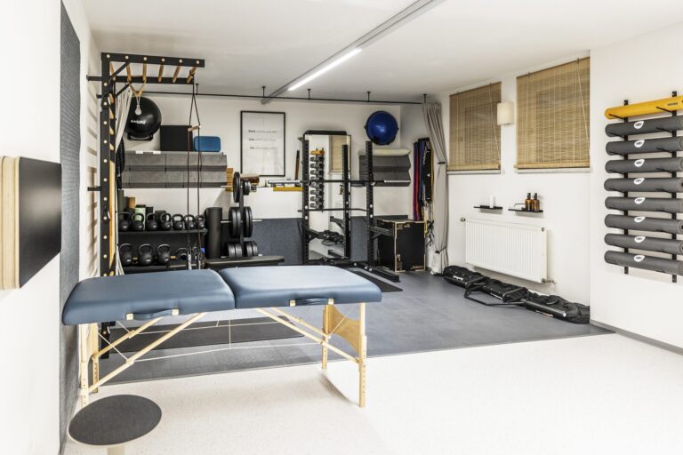 Trainingsraum des Privatstudios in Graz Liebenau